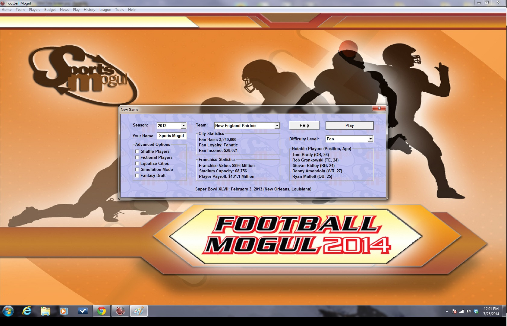 Football Mogul 2014 - кадр 6