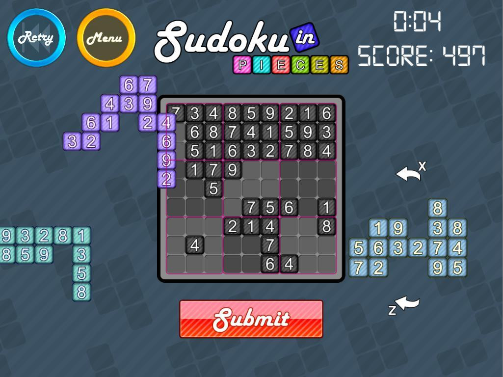 Sudoku In Pieces (itch) - кадр 2