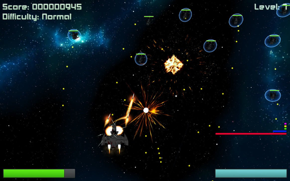 Deep Space Invaders (itch) - кадр 2