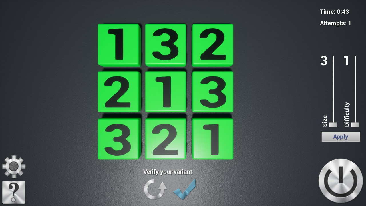 Sudoku3D - кадр 4