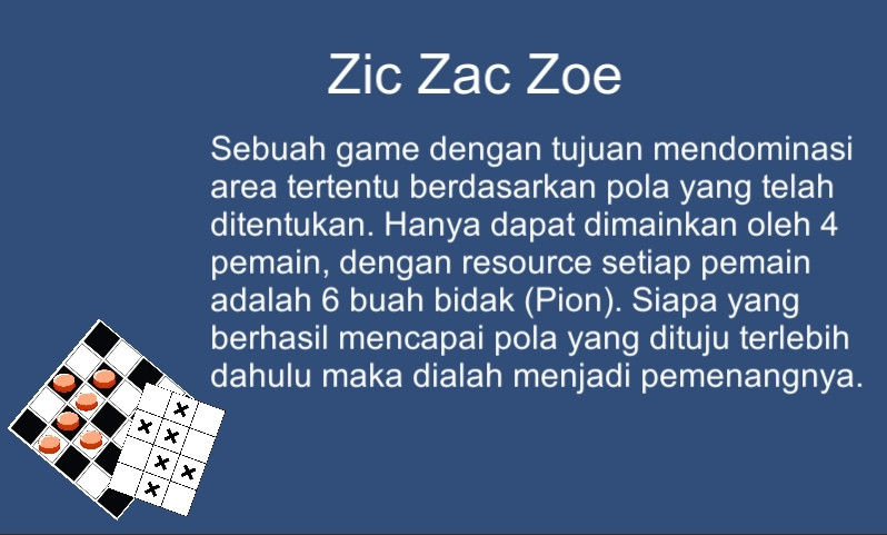 Zic Zac Zoe (itch) - кадр 1