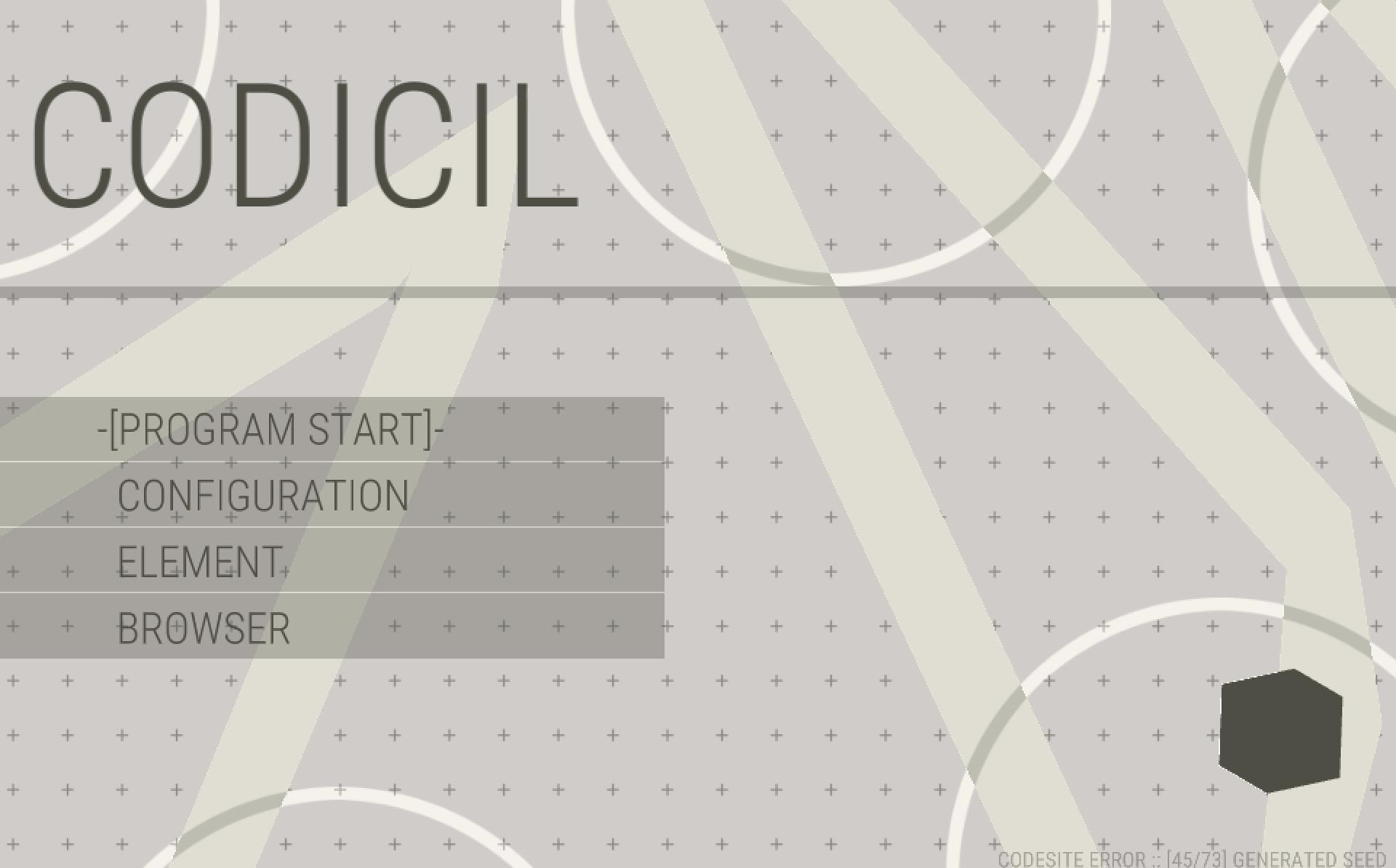 codicil (itch) - кадр 1