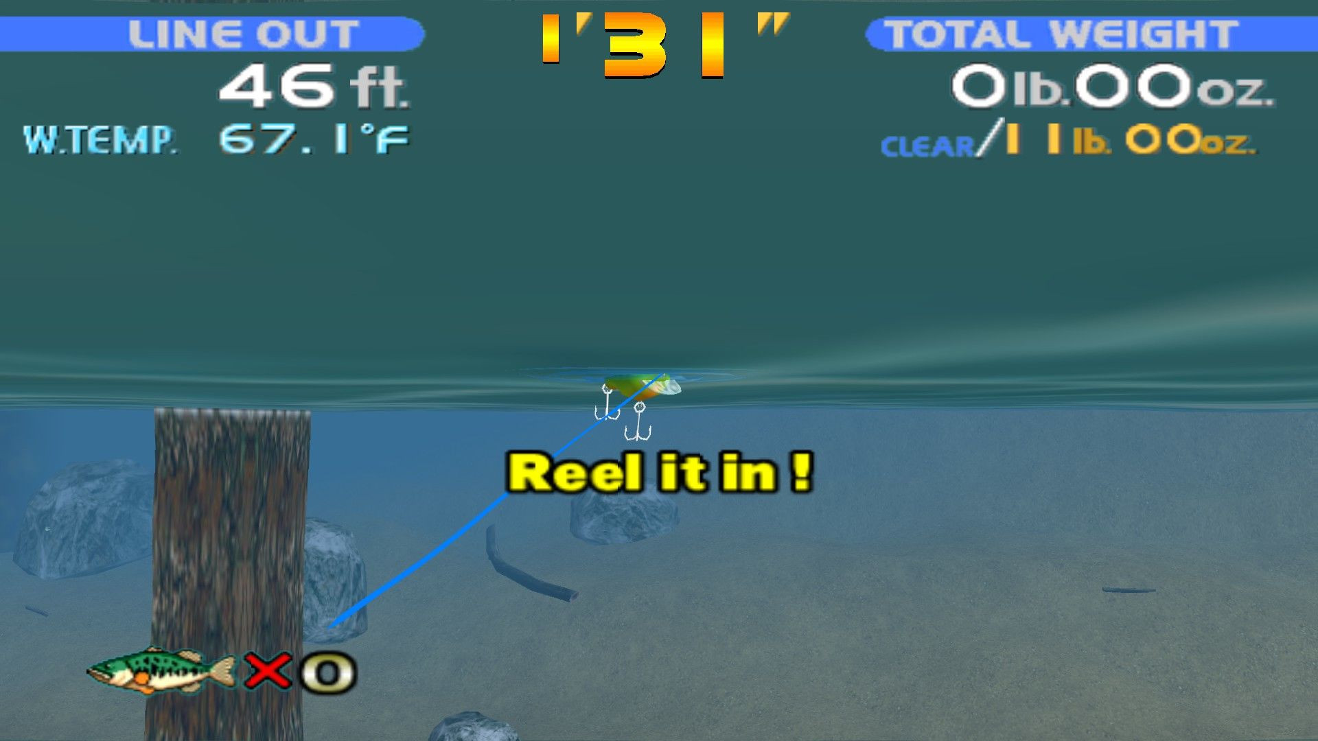 Sega Bass Fishing (1999) - кадр 4