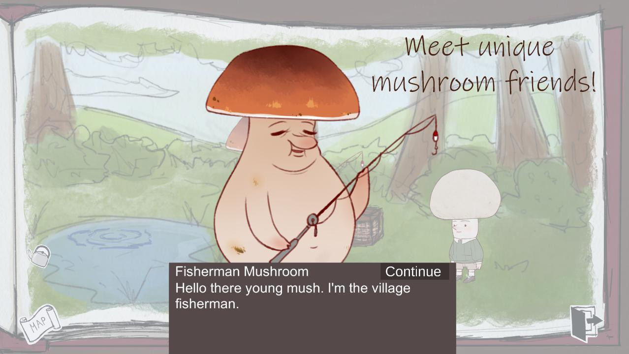 A Mushroom's Tale (itch) - кадр 4