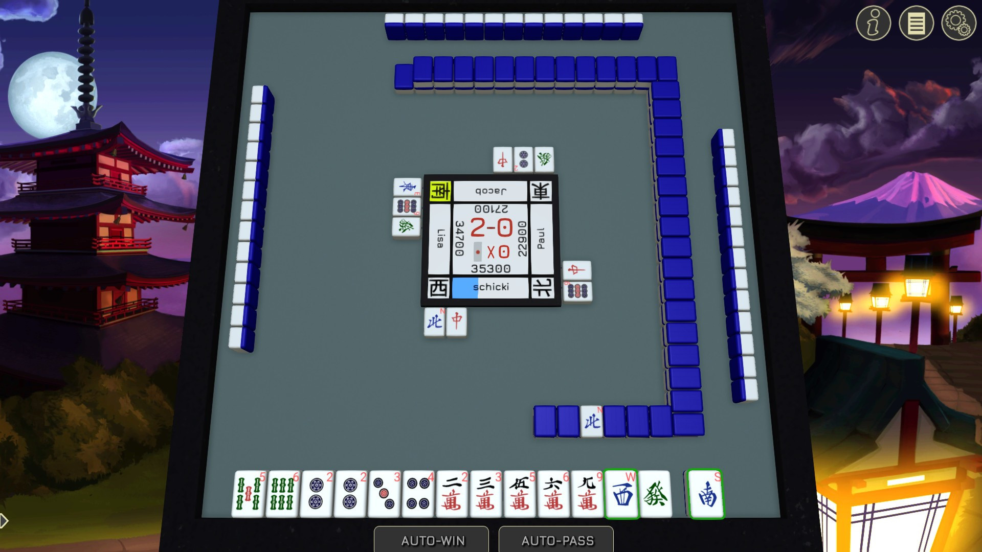 Mahjong Riichi Multiplayer - кадр 4