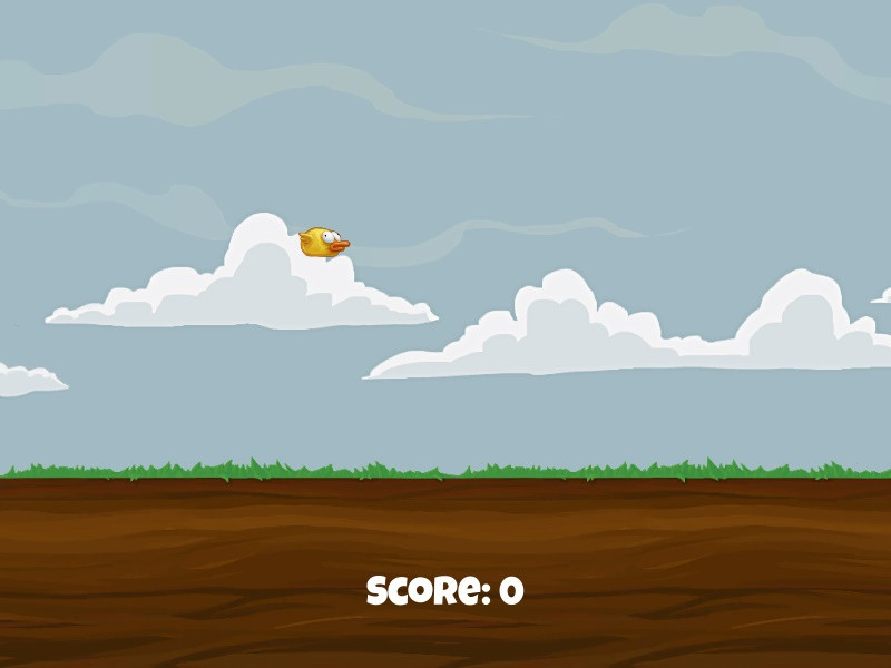 Flappy Bird Example (itch) - кадр 3