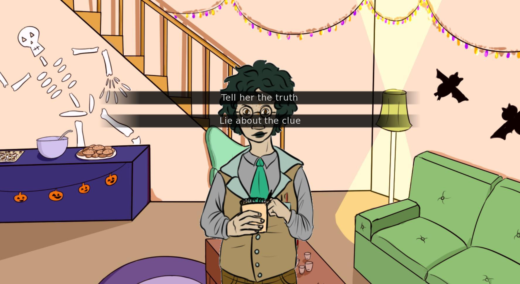 Who Killed Marigold: a Jazz Age Murder Mystery Dating Sim (itch) - кадр 4