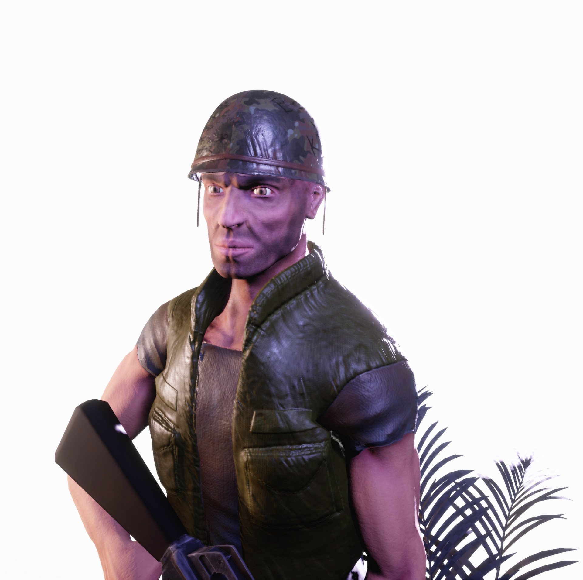 Vietnam War Infantry Soldier (itch) - кадр 6