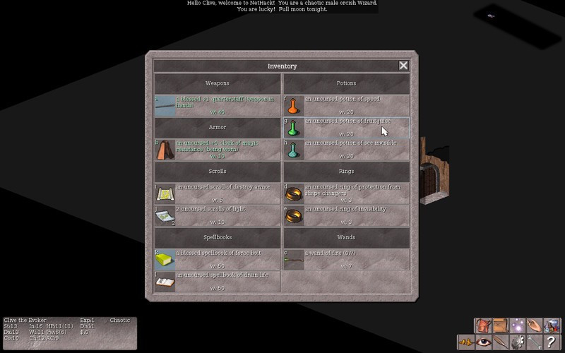 Vulture for NetHack Community Edition (itch) - кадр 2