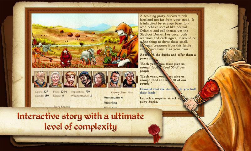 King of Dragon Pass: Text Adventure RPG - кадр 12