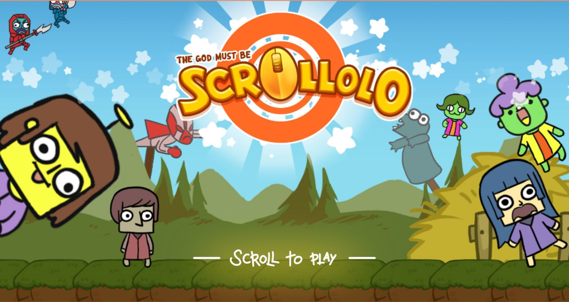 The God Must Be Scrollolo (itch) - кадр 1