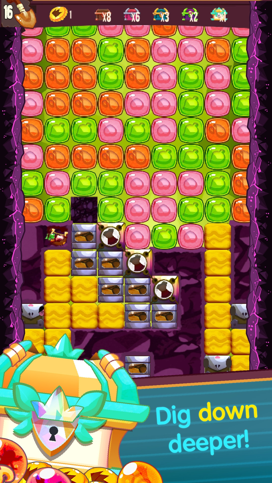 Archeonimals - Tap Dig Collect (itch) - кадр 3