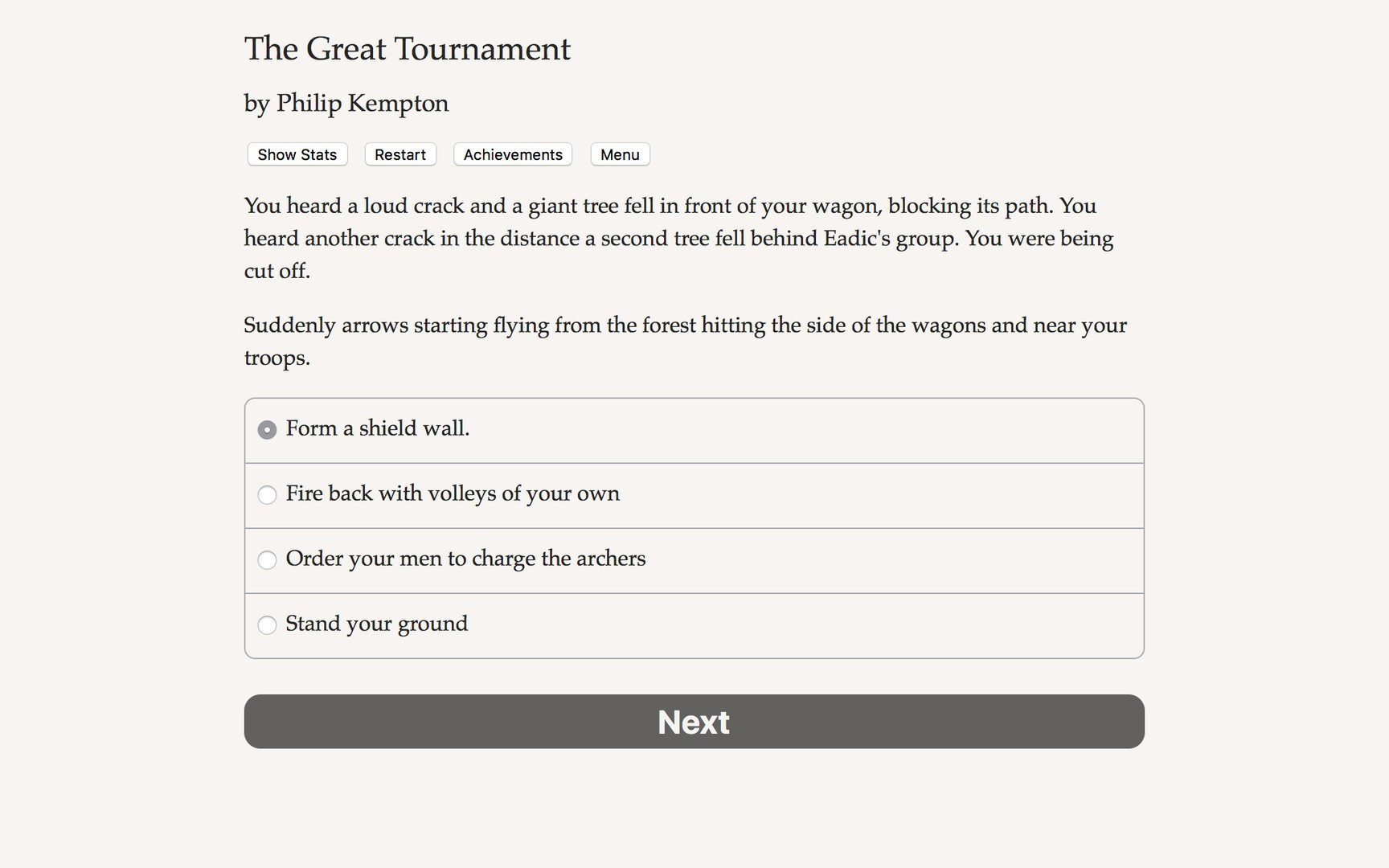 The Great Tournament - кадр 3
