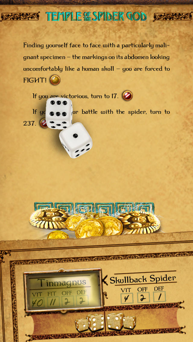 Gamebook Adventures 7: Temple of the Spider God - кадр 5