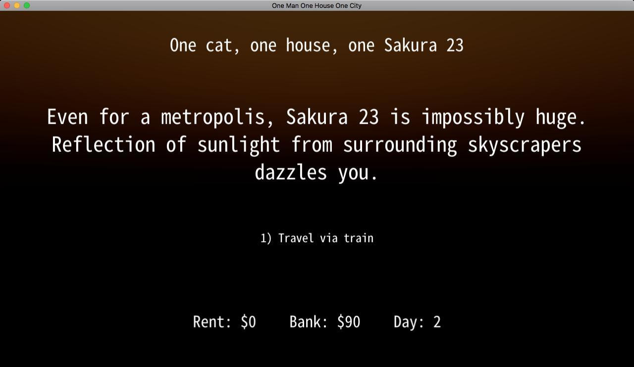 One man, one house, one city (itch) - кадр 3
