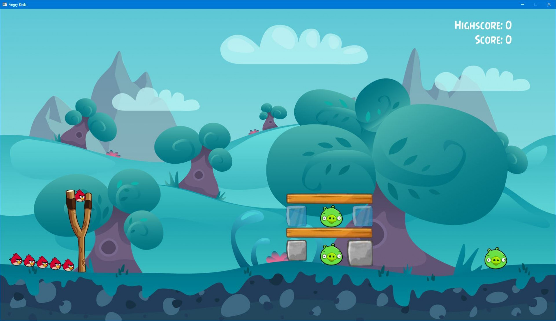 Non-Physics Angry Birds (itch) - кадр 2