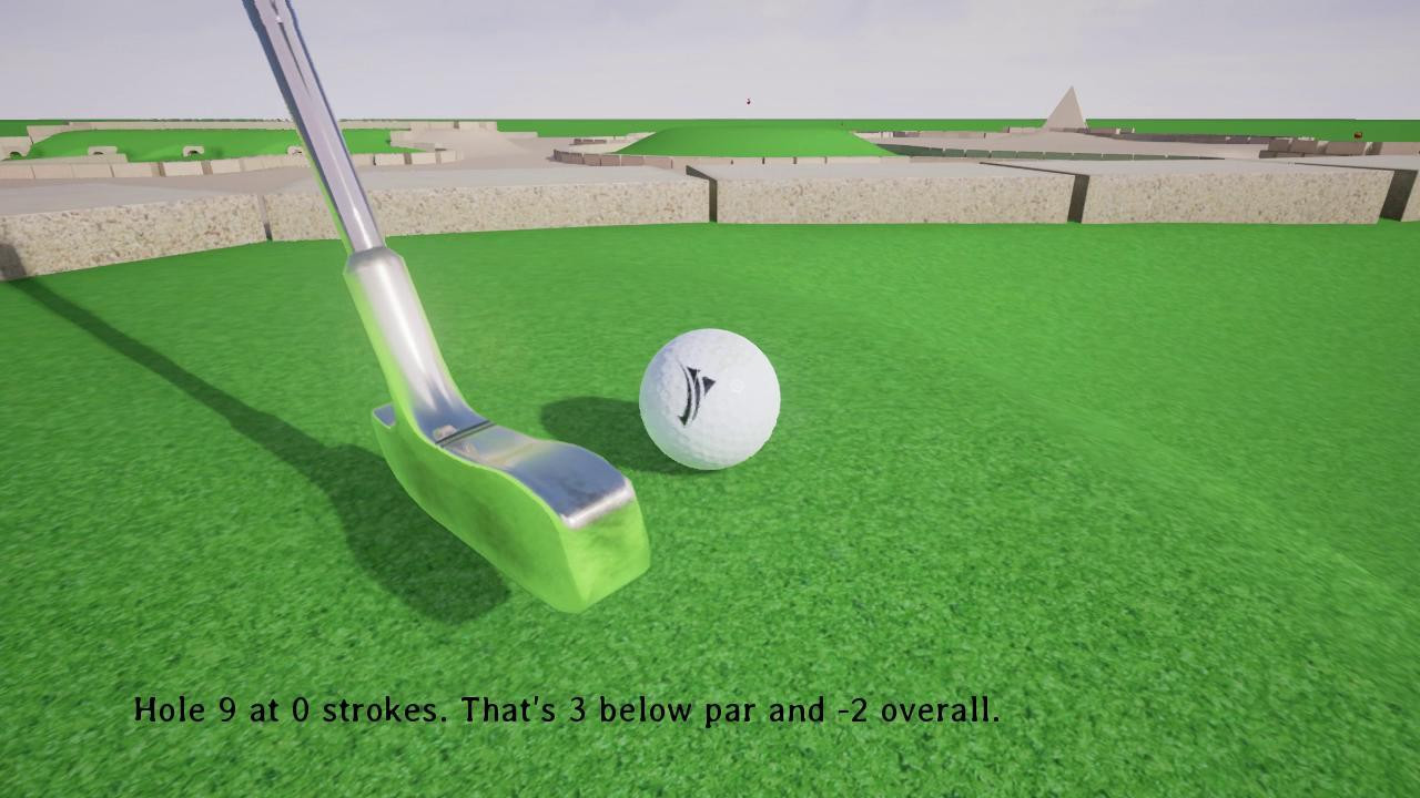 Minigolf for Leap Motion (itch) - кадр 4