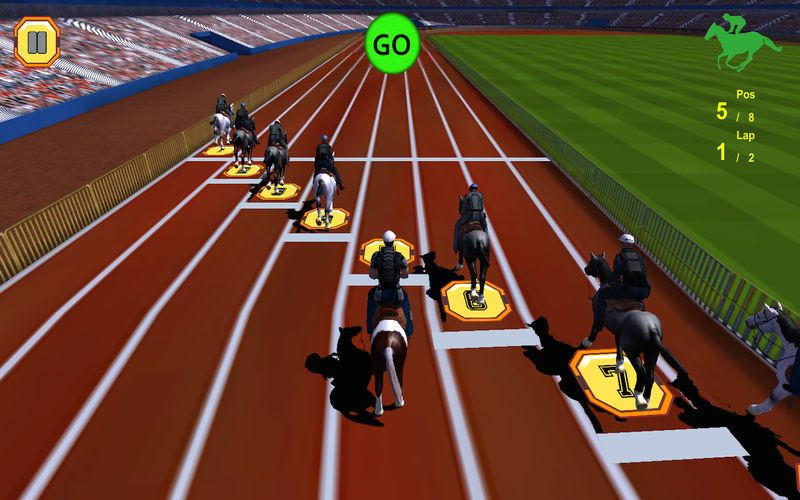 Horse Racing 3D 2015 Free - кадр 2