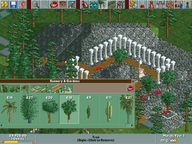 RollerCoaster Tycoon - кадр 9