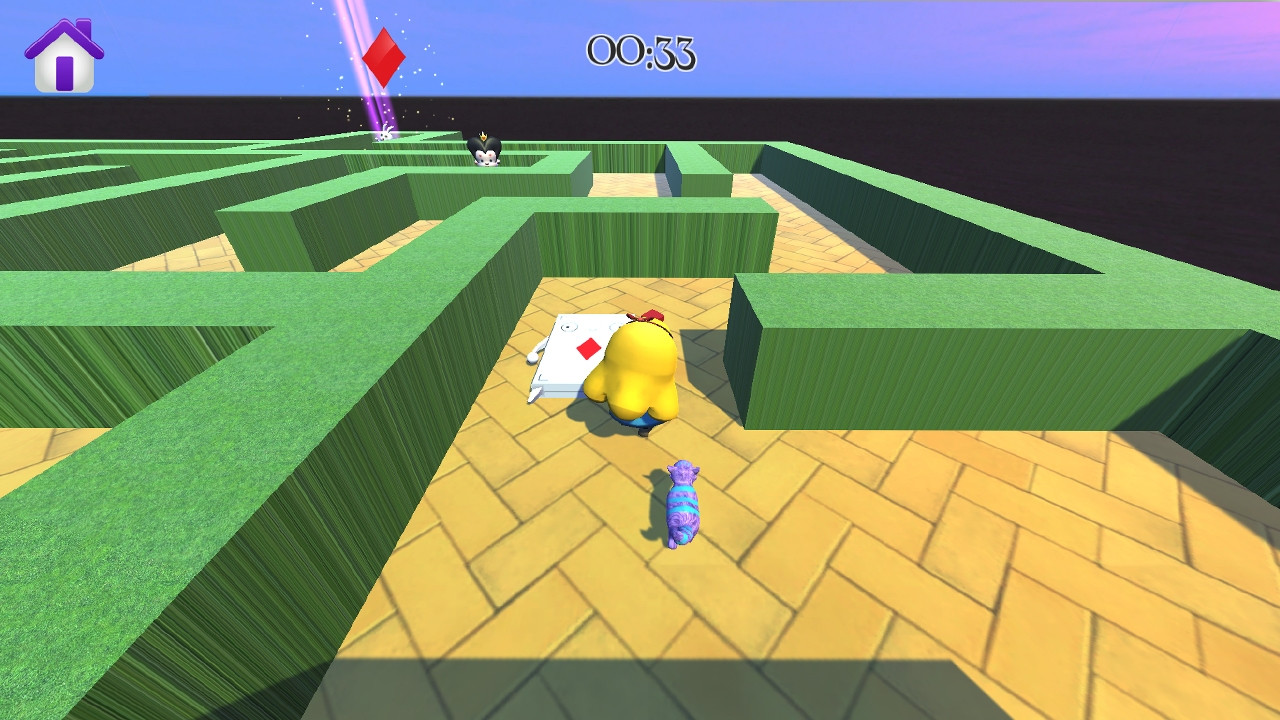 Alice in Wonderland - 3D Labyrinth Game - кадр 4