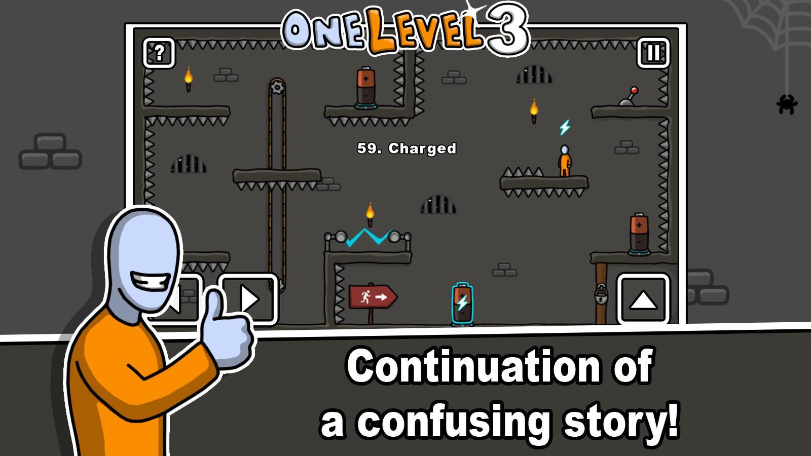 One Level 3: Stickman Jailbreak (itch) - кадр 4