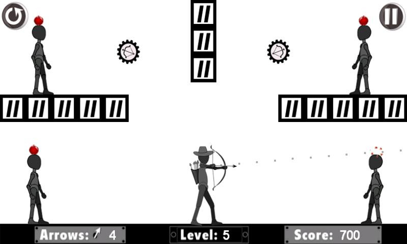 Dark Man Archery Apple Shooter - кадр 4