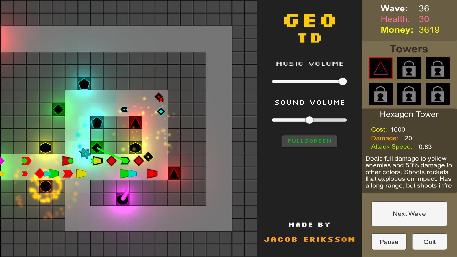 Geo TD (itch) - кадр 2