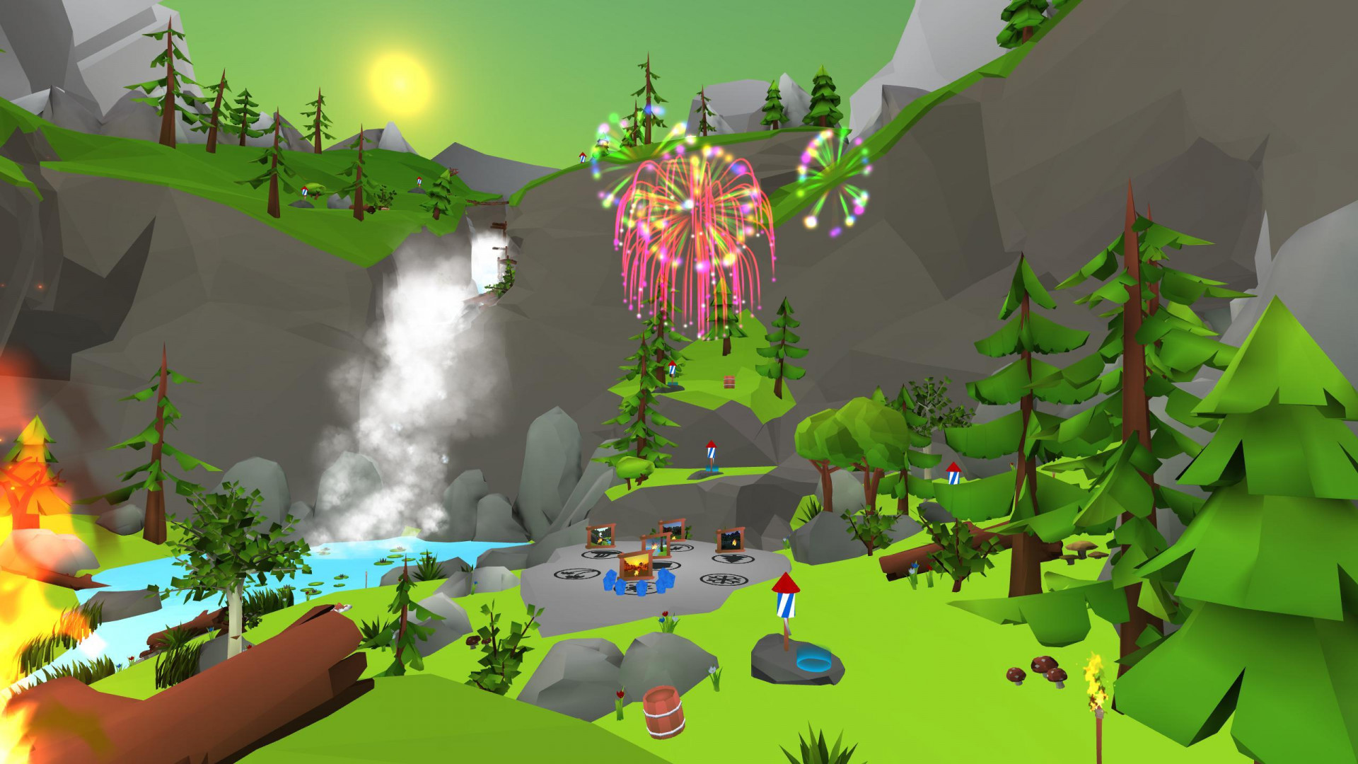 Fireworks & Chill VR (itch) - кадр 3