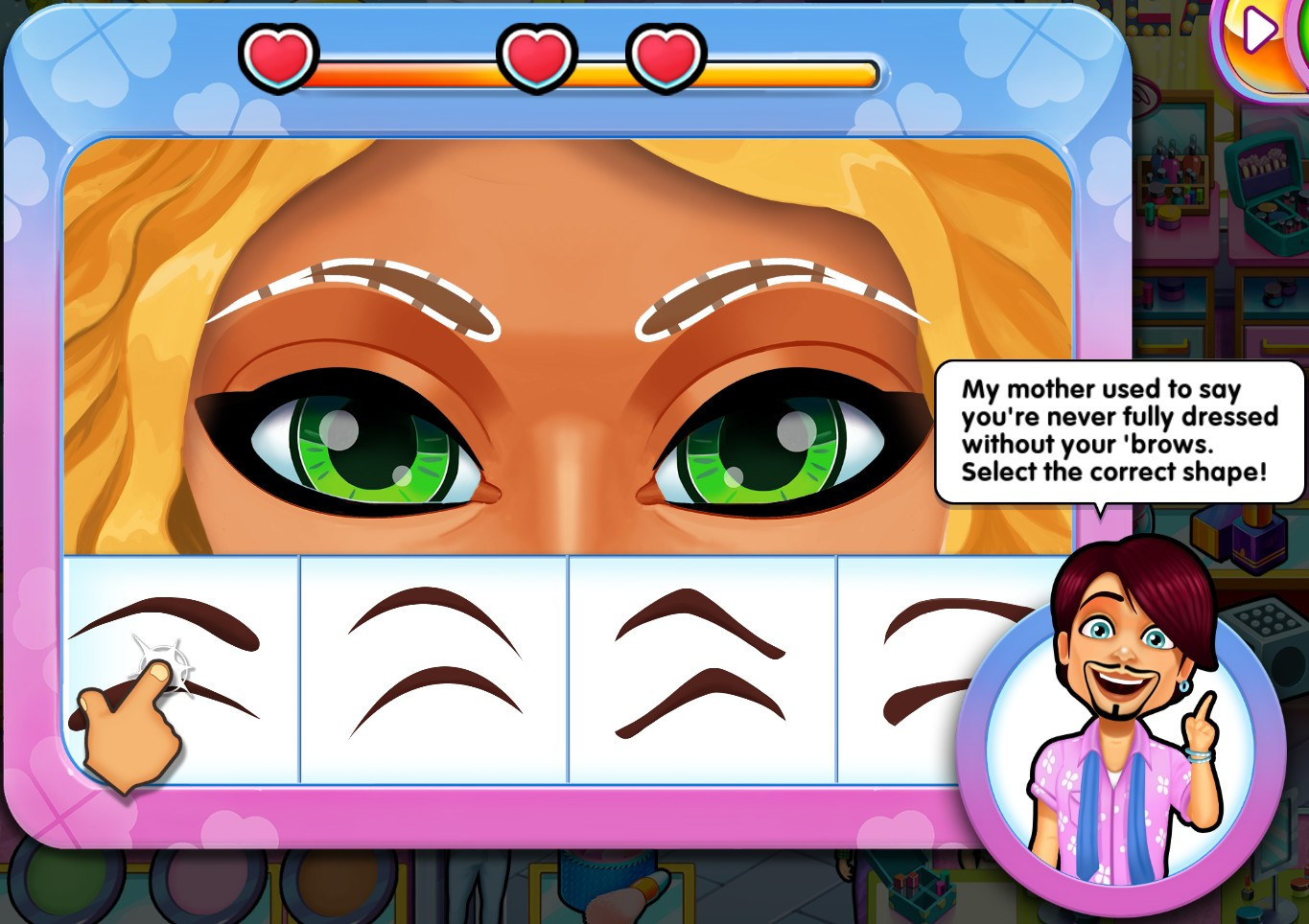 Sally's Salon: Kiss & Make-Up - кадр 14