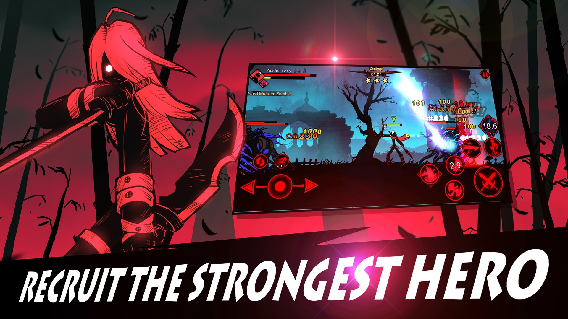 League of Stickman 2-Best Fighting RPG (itch) - кадр 5