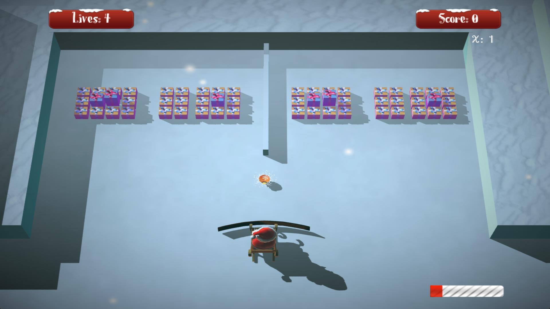 Christmas Brickout (itch) - кадр 4