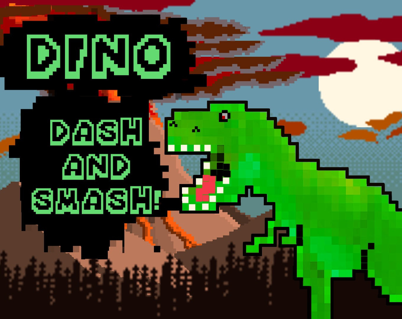 DINO DASH AND SMASH (itch) - кадр 1