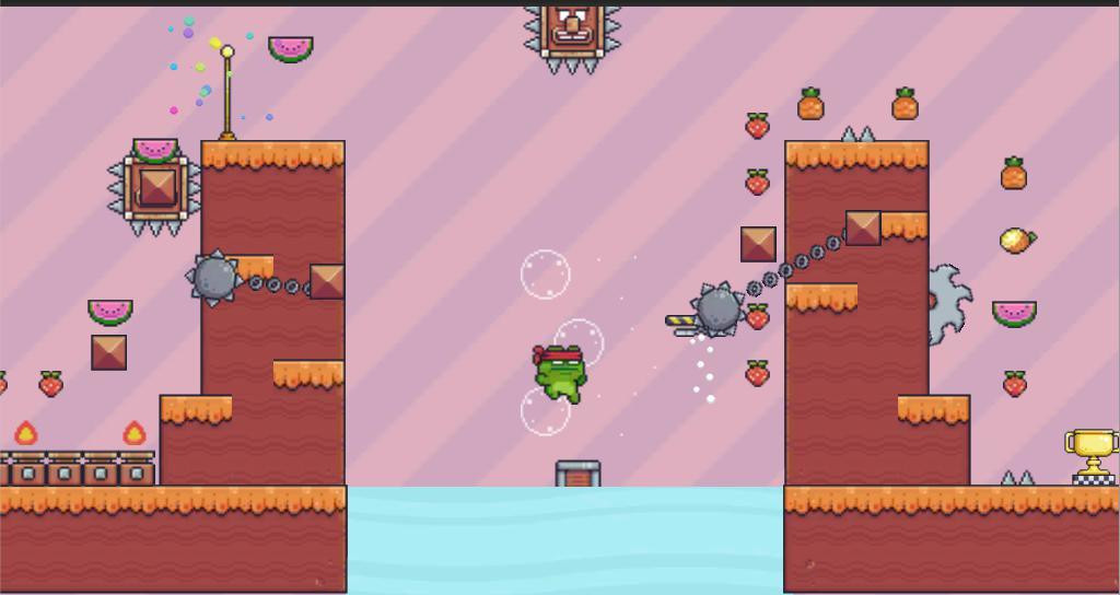 Super Ninja Frog Detective – Fruit Adventure! (itch) - кадр 5