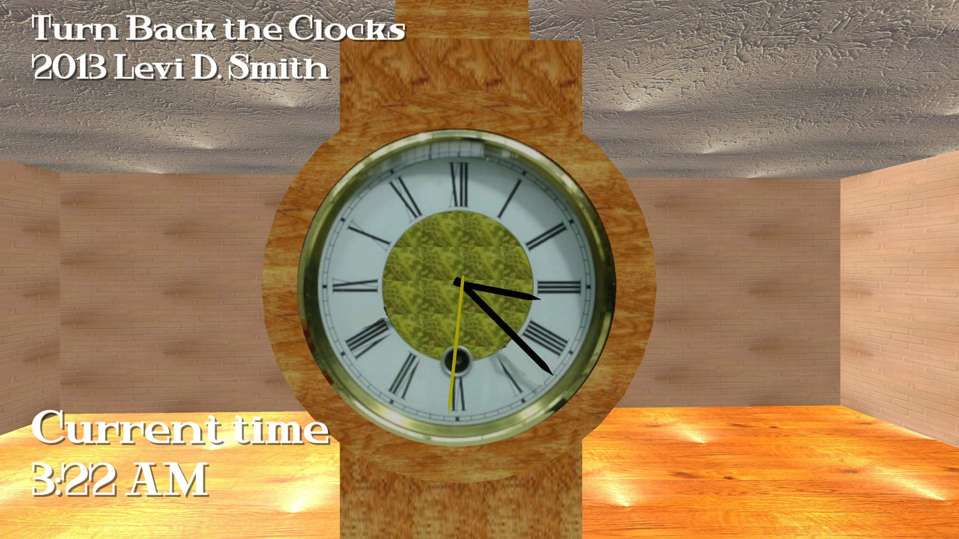 Turn Back the Clocks (itch) - кадр 1