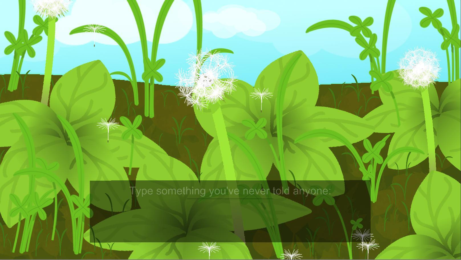 Tell a Dandelion a Secret (itch) - кадр 2