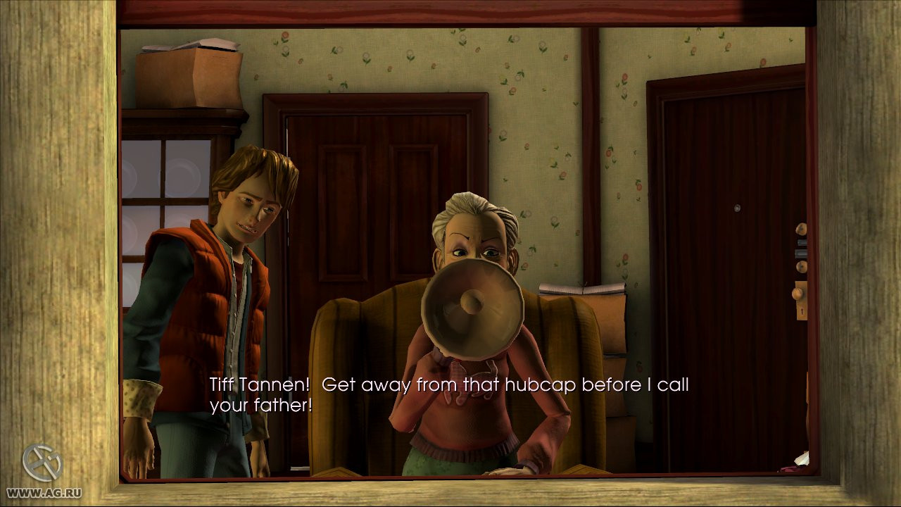 Back to the Future: The Game - Episode 1. It's About Time - кадр 13