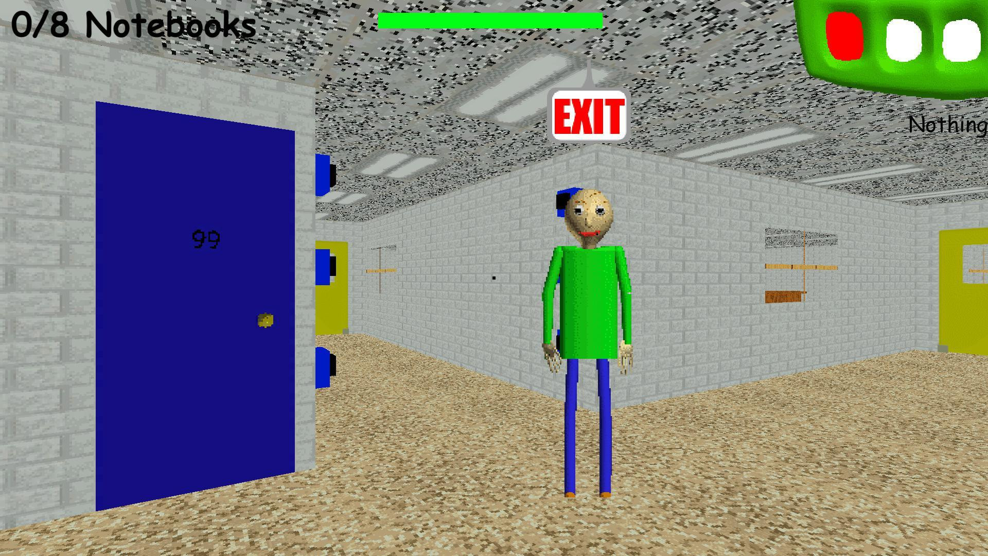 Baldi new schoolhouse 2 (Baldi's basic custom map) (itch) - кадр 3