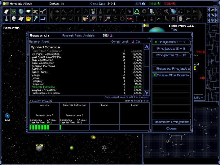 Space Empires IV Deluxe - кадр 9