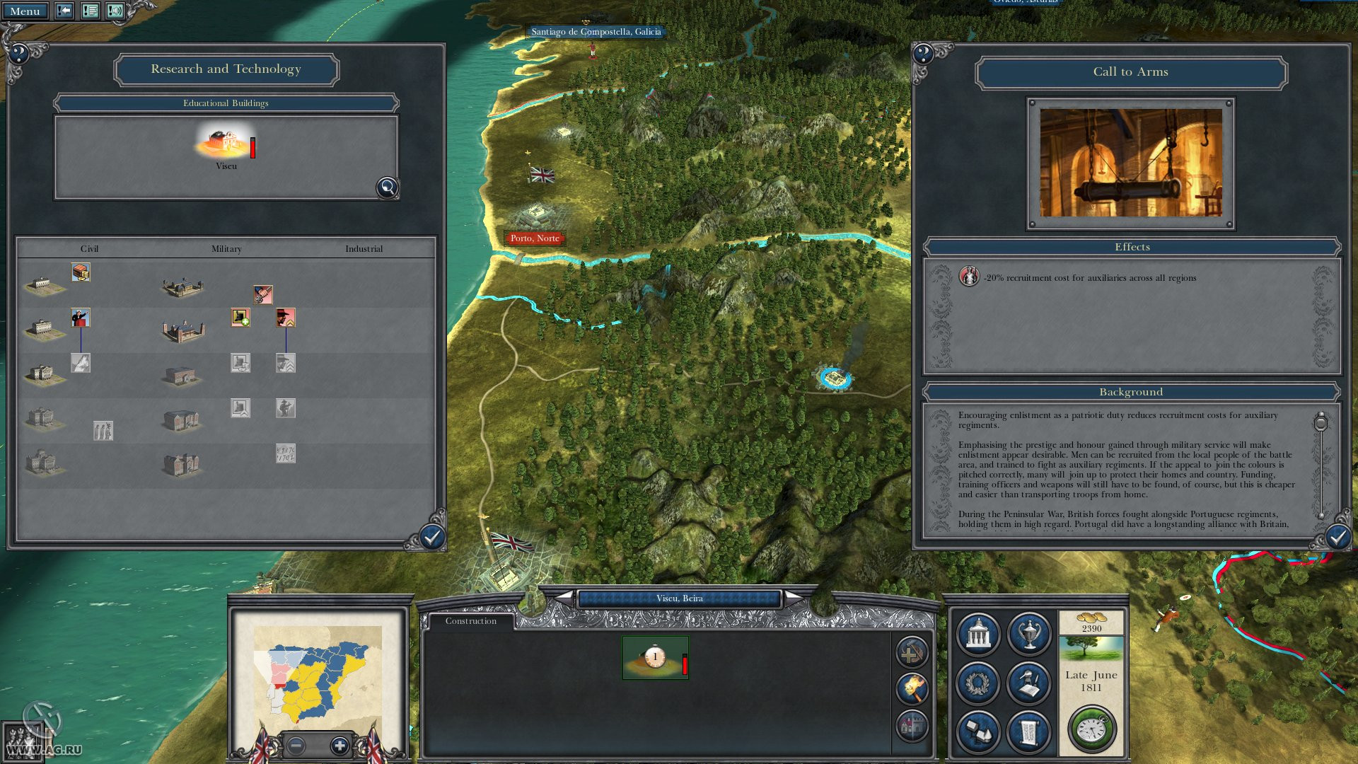 Napoleon: Total War - The Peninsular Campaign - кадр 6