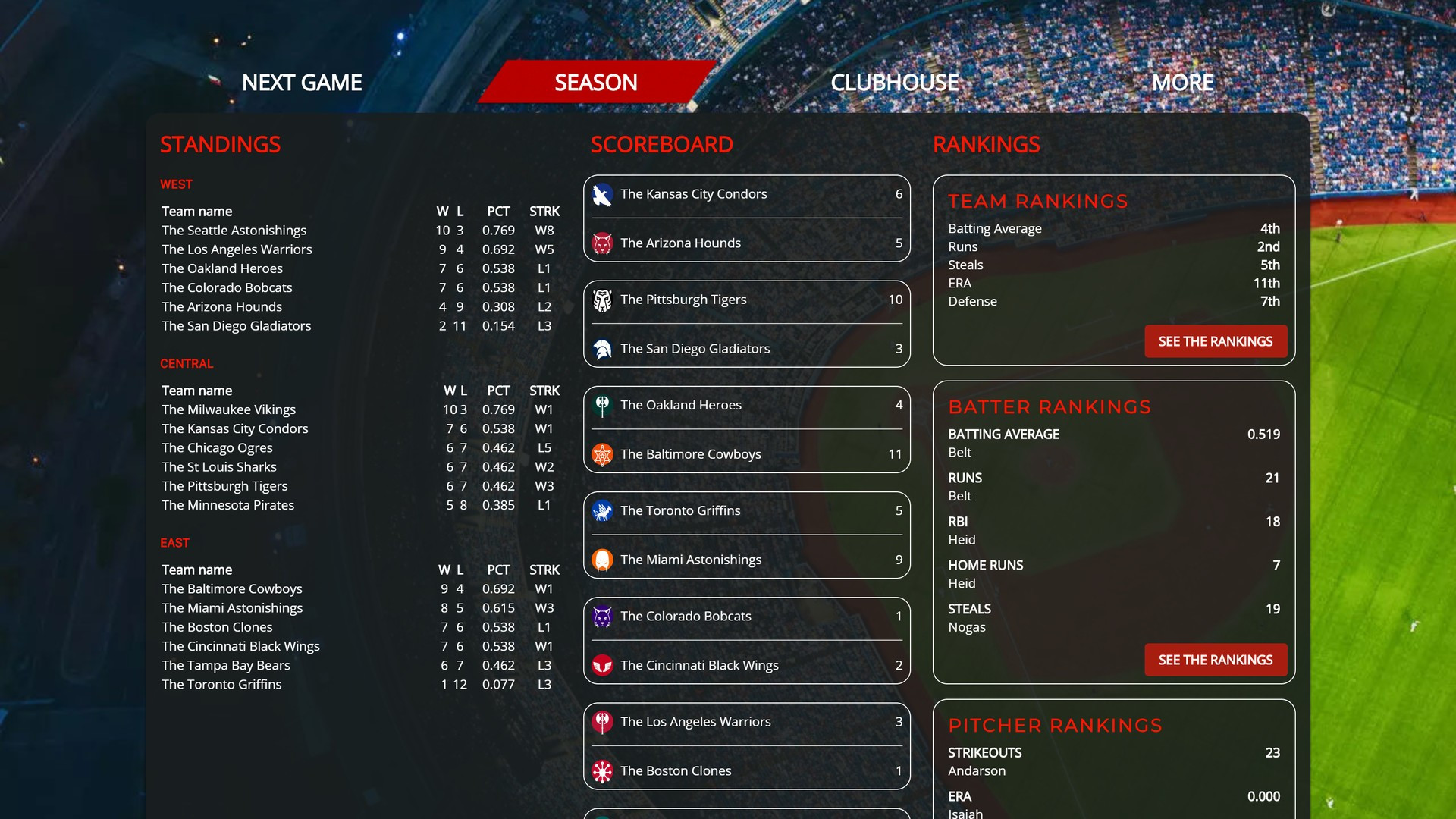 Astonishing Baseball 2019 - кадр 7