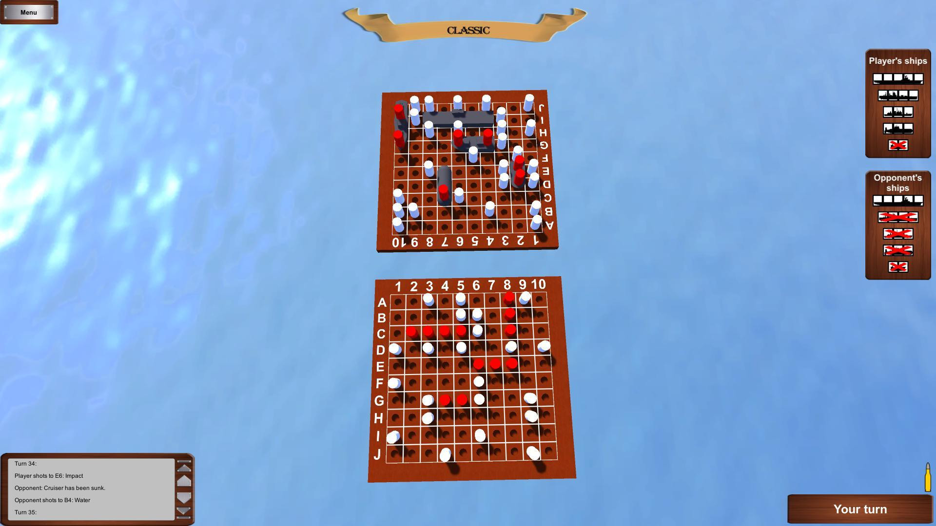 Battleship 3D (itch) - кадр 6