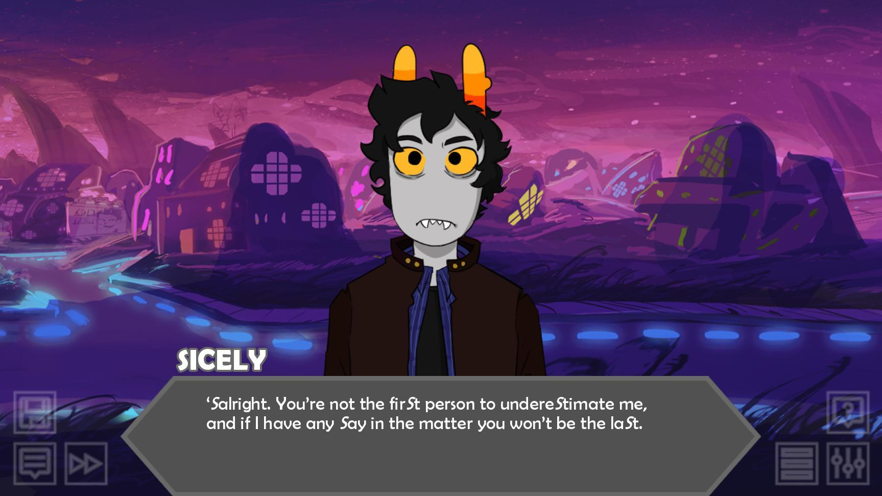 Hiveswap Fansim - Volume ???: Of Texts Gray And Signs Hidden (itch) - кадр 2