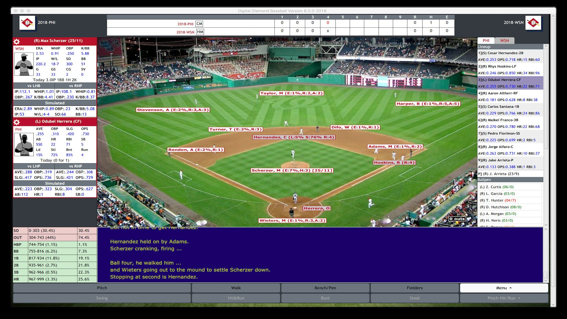 Digital Diamond Baseball V8 - кадр 9