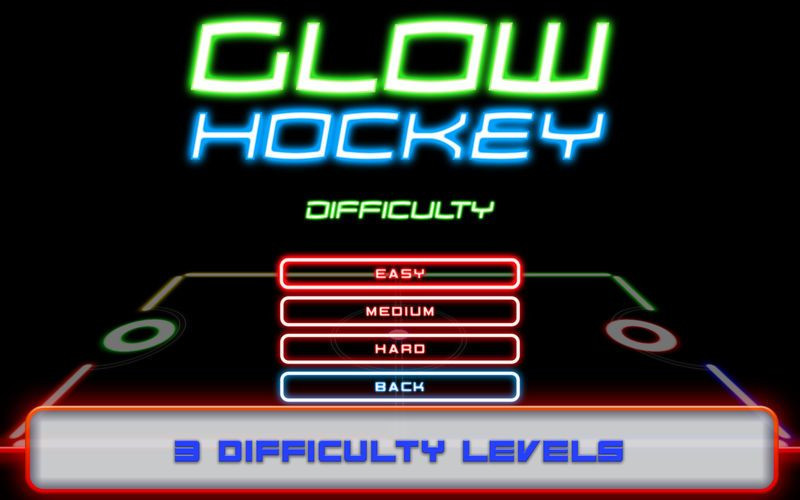 Glow Air Hockey - кадр 6