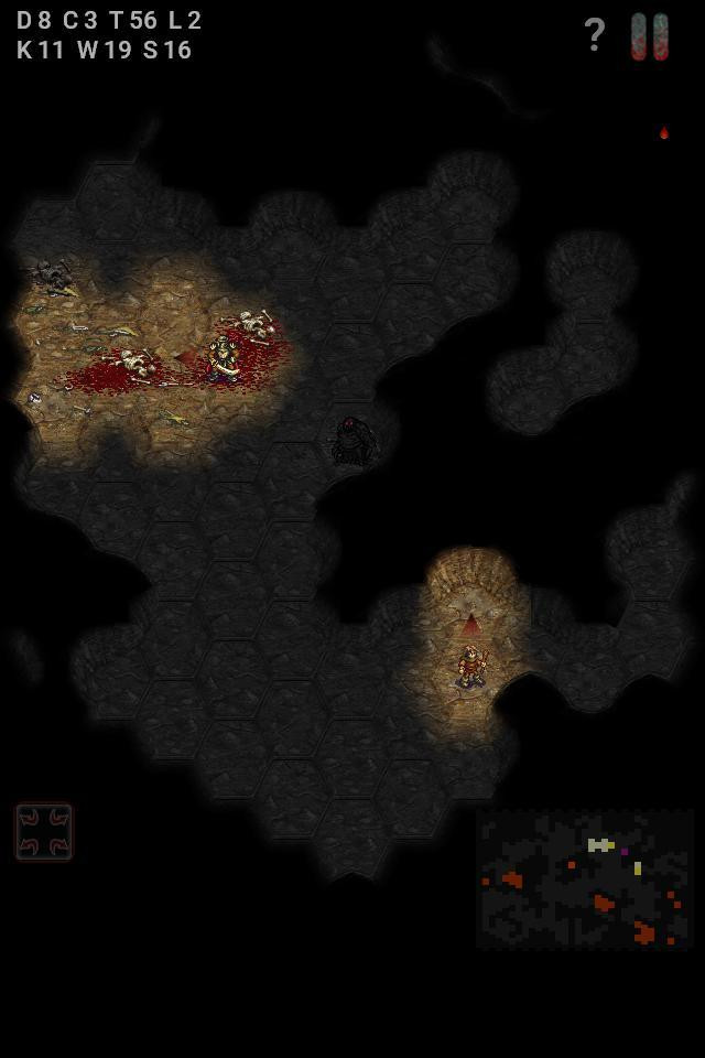 Grue the monster – roguelike underworld RPG (itch) - кадр 1