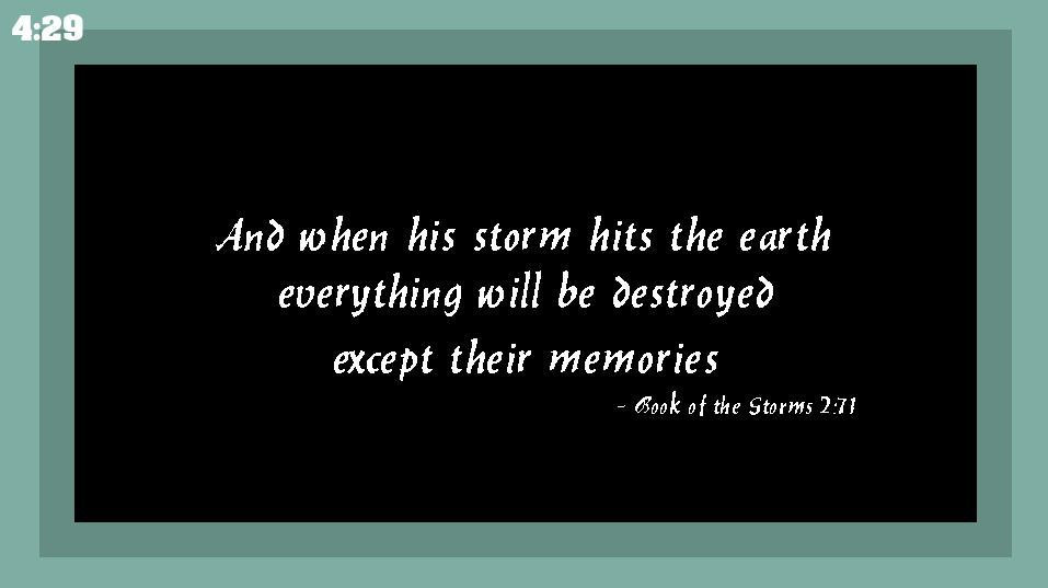 Book of the Storms (itch) - кадр 4