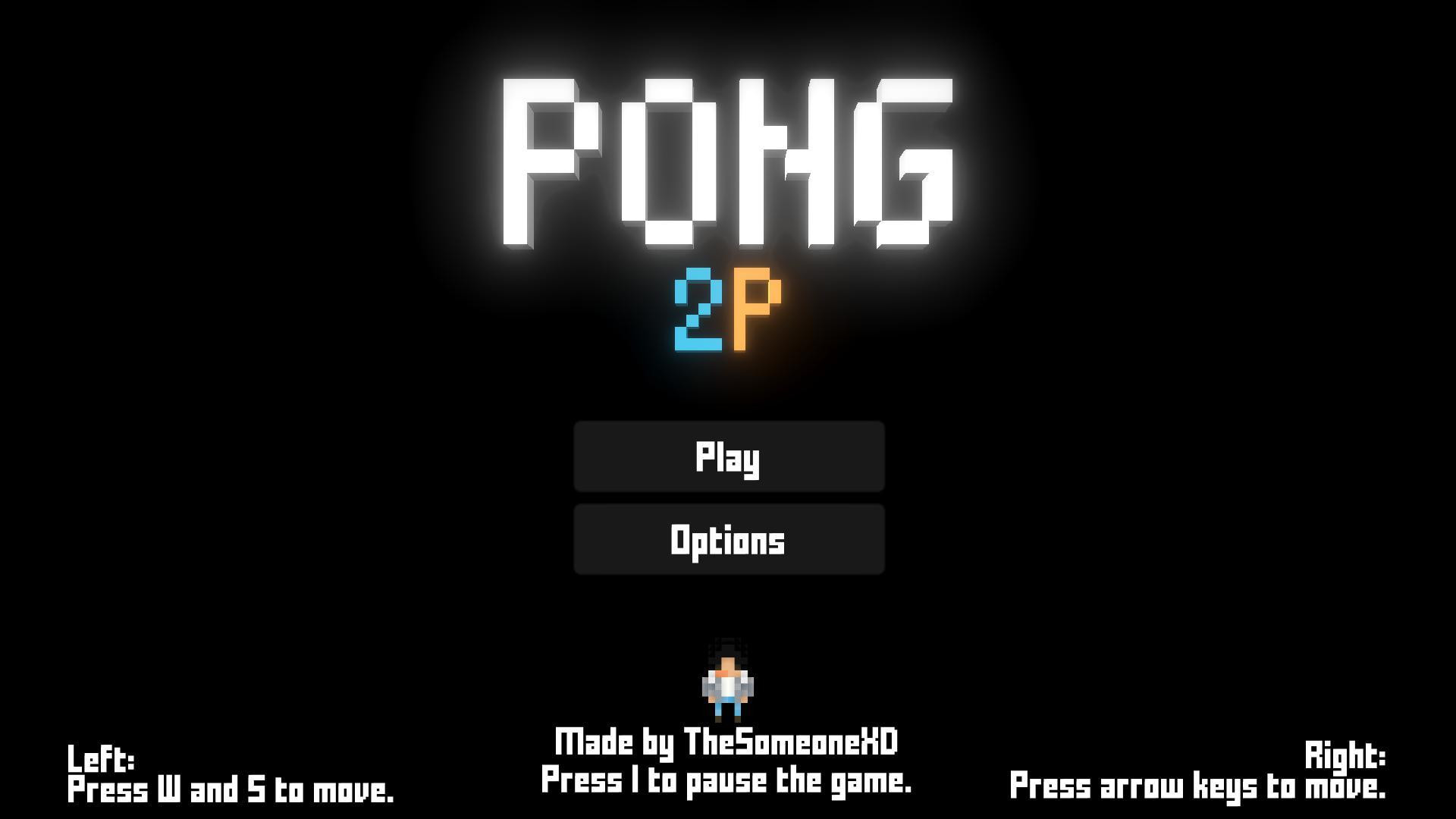 Pong Clone (TheSomeoneXD) (itch) - кадр 2