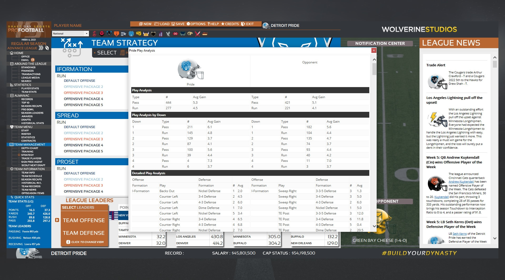 Draft Day Sports: Pro Football 2019 - кадр 5
