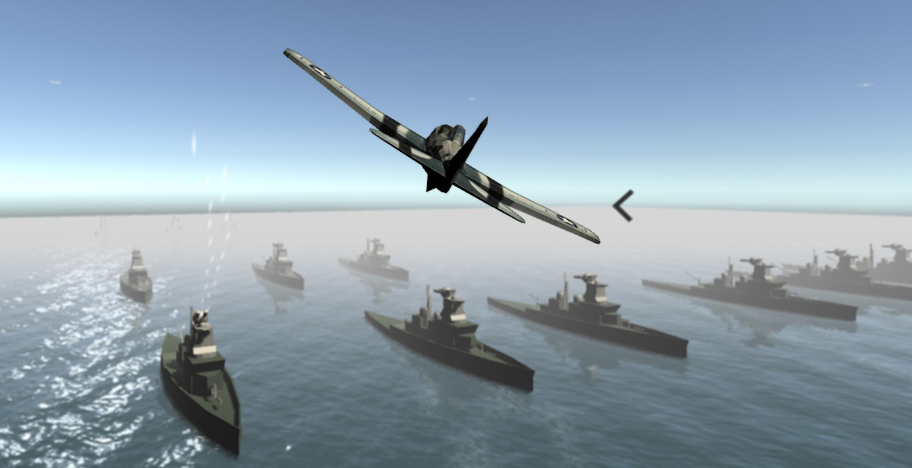 Sky Battle: 1942 (itch) - кадр 2