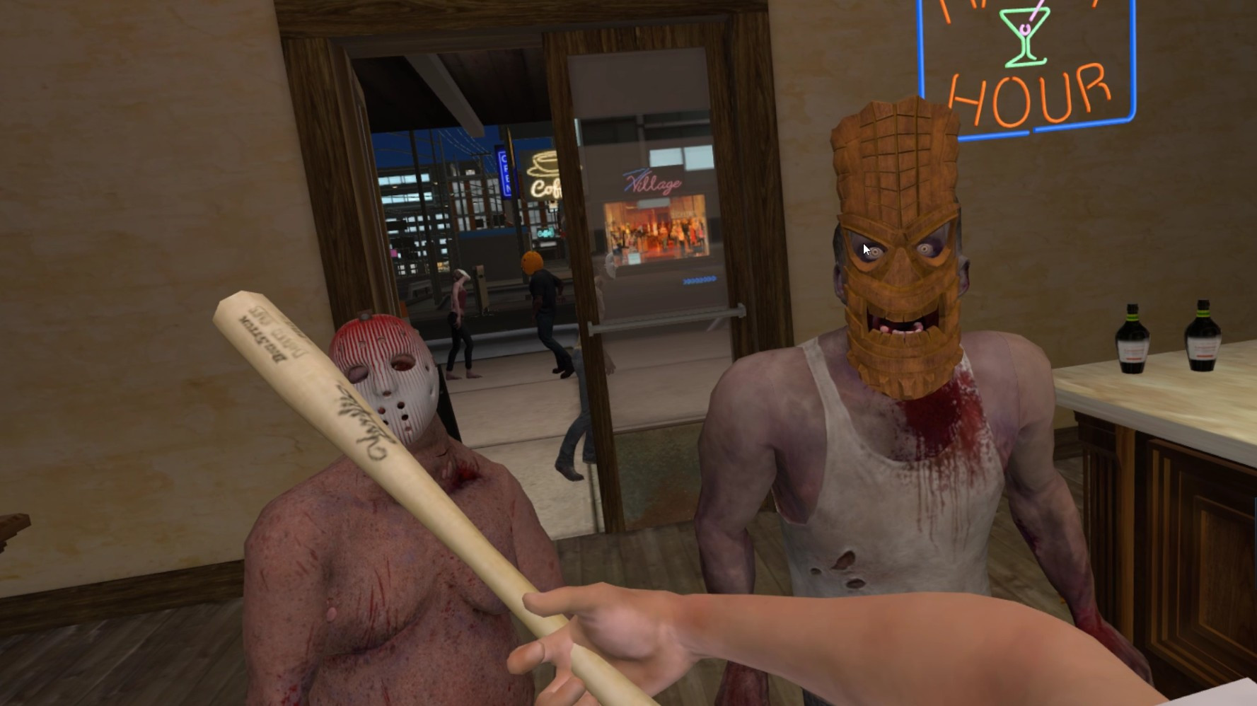 Drunkn Bar Fight on Halloween - кадр 7